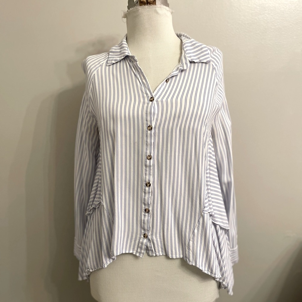 Adorable asymmetrical blouse